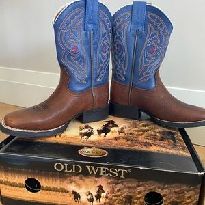 Authentic NEW Old West cowboy boots toddler size 10
